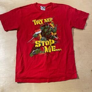 Ninja Turtle Red Graphic T-Shirt XL (14/16) (NX)